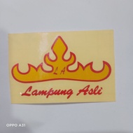 Lampung STICKER REFLECTIVE Material, LAMPUNG STICKER