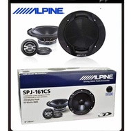 ALPINE SPJ-161CS 6” 2-WAY CAR AUDIO COMPONENT SPEAKER SYSTEM 250 WATTS PEAK POWER