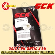 SCK RS RSX RAIDER VALVE SHIM 1.90 - 3.65 HONDA RS150 RSX150 SUZUKI BELANG RAIDER 150