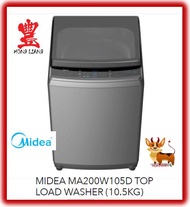 MIDEA MA200W105D TOP LOAD WASHER (10.5KG)