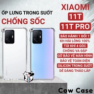 Xiaomi 11T / 11T Pro Flexible Silicone Shock Resistant Case In Cowcase | Xiaomi Phone Case Protects The camera Comprehensively Ash