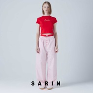 Sarin puipui pants กางเกงขายาว เอวสม๊อค
