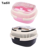 Tadill Travel Small Animals Cage Easy to Clean Guinea Pig Outgoing Cage Hamster Carrier Cage for Bun