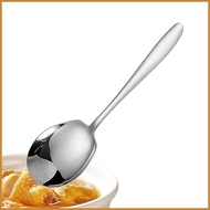 Soup Spoons Stainless Steel Multifunctional Utensils Spoons Silverware Dishwasher Safe Dinner Table 