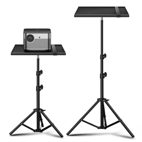 Universal Projector Tripod Stand Stretchable Height Floor Projector Stand Bracket Platform Holder fo