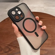 [ Samsung S23 Ultra / S24 FE / S24 Ultra / S25 Ultra ] Magsafe Magnetic Black Dove Case Plus Camera 