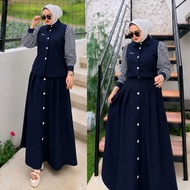 ROSSA SKIRT SET ONE SET SKIRT/ SKIRT SET MUSLIMWanita