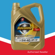 Caltex Engine Oil Havoline ProDS Fully Synthetic LE 5W-40 (4 Litres)
