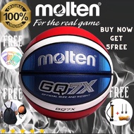 Official Molten GT7 BG4500 GQ7X Size 7 indoor/outdoor basketball PU leather/rubber