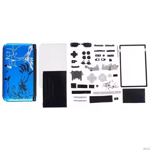 R91A Full Housing Casing Comprehensive ABS Pack for 3DS XL Easy Installation