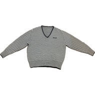 BNK TOMSON SWEATER Classic Striped Brand Label Details