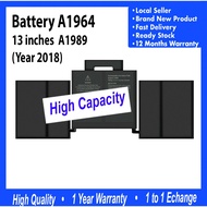 Battery A1964 5100mAh (High Capacity) For 13 inch A1989 Mid 2018 2019 A2251 2020