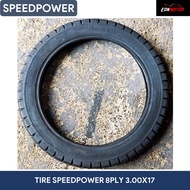 ☫✴◑TIRE 3.00X17 300X17 8PLY SPEEDPOWER SPEED POWER TRACTOR TYPE REAR