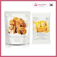 [Delight Project] BUSAN EDITION SNACK / Banana Palmier Carre / Seed Hotteok Dalgona