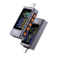 TEMU UT01C ที่ตรวจสอบ USB, โวลต์มิเตอร์, แอมมิเตอร์, มาตรวัดกำลังไฟ 4-30V 12A 240W, รองรับโปรโตคอลชา