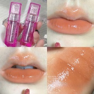 Unimese Uslike Pink Clover Glossy LipTint Waterproof Tahan Air Tahan Lama Lipcream Untuk Harian
