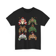 Christmas Gaming Shirt Funny Gamer Holiday Gamer Shirt Santa Reindeer Xmas Tree