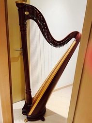 適合高階/授課/表演級 Lyon & Healy 40弦豎琴 Prelude 40 Lever Harp