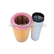 Nissan UD Truck Quester GH11 GH8 Penapis Udara 16528-9Z00A 21431831/40 Set A+B 11X20.5”Inch