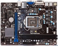 微星 H61M-P20(G3) 1155腳位整合式主機板( 支援Core 2、3代 處理器 )支援DDR3、附檔板
