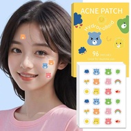 Cartoon Acne Patches Rainbow Bear Box Set Acne Patches Covering Pe Facial Patches Light F1r1