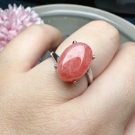 【莫名奇妙雜貨店】紅紋石 S925銀 戒指