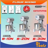 Mytools ORIMAS Flour Mixing Machine B-10N / B-20N / B-30N | Stainless Steel | Industrial | CW Bowl