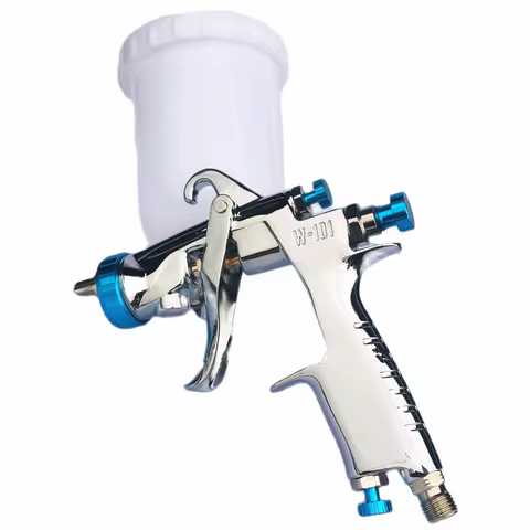 Plastic/Metal Cup SPRAY GUN W-101 Air Spray Gun Hand Manual Spray Gun,1.0/1.3/1.5/1.8mm Japan Qualit