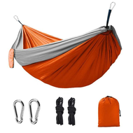 Ready Stock Msia - Parachute Hammock Nylon Double Swing Bed for Camping Outdoor Home Travelling Camp