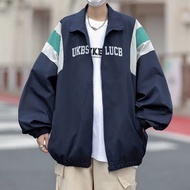 MNO.9 Jacket JK637 2-Layer Umbrella Clothing Screen Printing Work Side Sleeve Strip Men's Coat Sun P