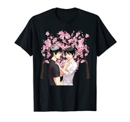 I love Yaoi Seme and Uke Fujoshi Japanese Blossom cherry T-Shirt