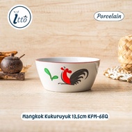 Kukuruyuk Bowl KPM-6BQ 13.5cm Kopin Porcelain Ceramic