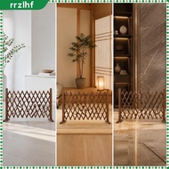 [rrzlhf] Expandable Garden Fence Freestanding Lattice Panel Practical Retractable Wooden Fence Versa