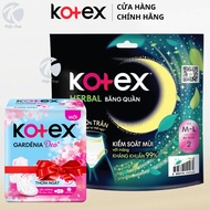 [Gift] Kotex Herbal M/L BVS pants 2 pieces/pack + Cherry BVS 8 pieces