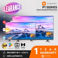 Clearance Sale! Xiaomi Mi TV 43" / 55"  4K Smart LED Android TV Netflix Google Playstore (1 Year Warranty)  43 / 55 inch