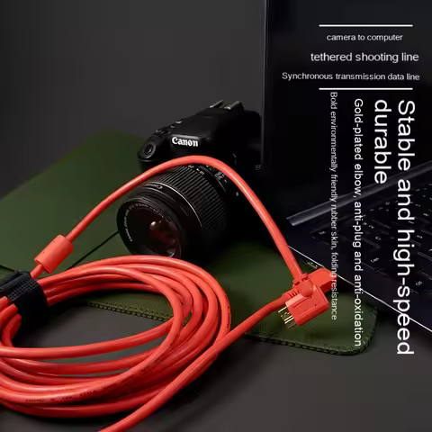 Live Data Line for Canon SLR 5D4 Nikon Camera D850 D810 to Computer Online Shooting Compatible Camer