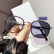 Kacamata Photocromic Komputer Anti Radiasi Wanita Kecil Bisa Mengganti Lensa Elipsoid