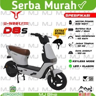 Hnfh03 Super Promo!!! Sepeda Listrik Uwinfly Df8 - Bonus Helm