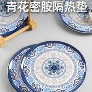 Ready Stock Melamine Heat Insulation Pad Anti-Scalding Heat-Resistant Household Bowl Pad Heat Insula