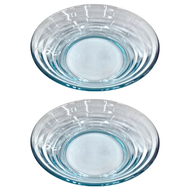 TOYO-SASAKI GLASS 東洋佐佐木 Lelac玻璃碗 2個  藍色  1組