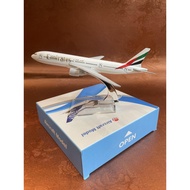 New Emirates Airways B777  Aircraft Model 16cm Die-cast Metal Airplane Model