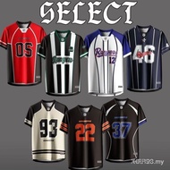 【Free Custom Name & Number】2026 NFL Sublimation Jersey Tshirt Design Lakers Jersey Shirt Malaysia Vi