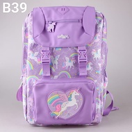 UNGU Smiggle Backpack/Purple Unicorn Smiggle Bag (B39)/Elementary School Children's Bag/Smiggle Sequin Bag