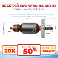 Rotor/ rô / ruột máy cưa gỗ DCA 5806/ AMY02-185/ AMY185