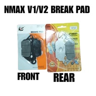 NMAX V1/V2 BREAK PAD SET QUALITY BREAK PAD