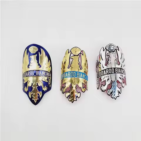 Bike Head Badge Decals Stickers for MTB Road Bike Frame Stem Sticker silver gold blue hawk