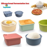 GPHA> 1/2Pcs Heat Resistant Silicone Pizza Dough Proofing Box for Bakery Bread Fermentation new