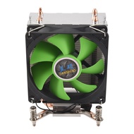 CPU Cooler 2 Heat Pipes Ultra Quiet Cooler Fan CPU Radiator for LGA 2011 X79 X99 X299 (3Pin Single F