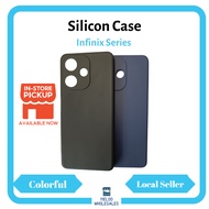 (FREE SCREEN PROTECTOR) INFINIX Colorful Silicon Case GT10Pro/Hot40/Smart8/GT20Pro/Hot50/Smart9/Note