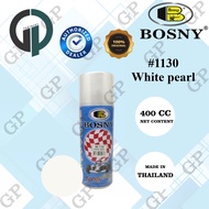 BOSNY SPRAY Paint #1130 Metallic White Pearl - GPNorthern